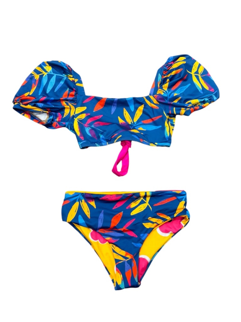 Pepita & Me Girls Puff Sleeve Bikini
